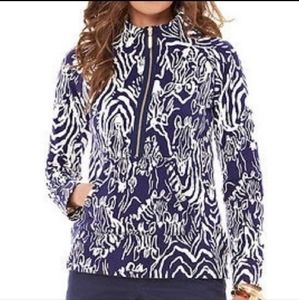 Lilly Pulitzer Skipper Popover GUC Entourage Size Medium